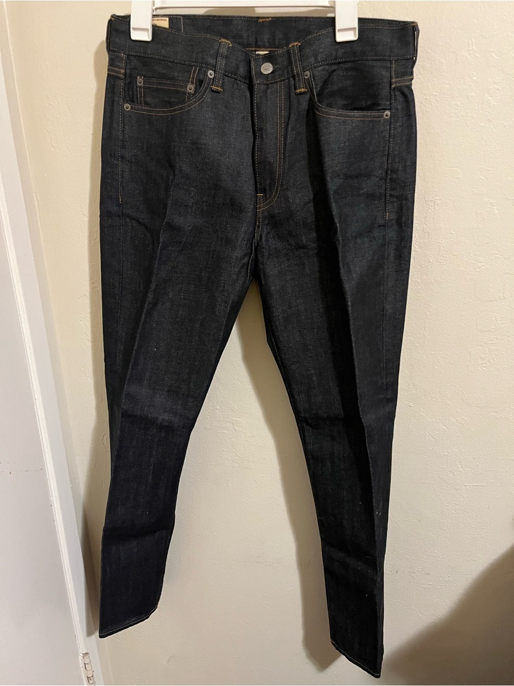 J. Crew Men's Skinny Jeans in Dark Black Wash